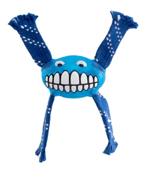 FGR01-B_Flossy Grinz Dental Toy_S_Blue
